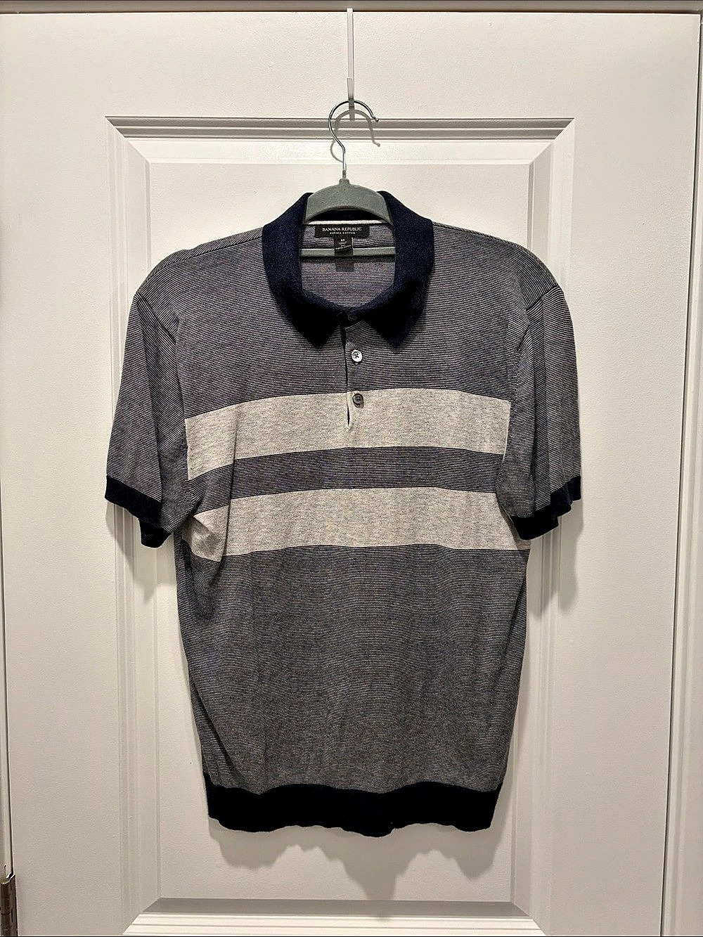 Banana Republic Striped Polo